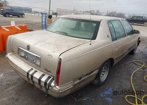 1998 Cadillac Deville D'elegance z USA, uszkodzony, nr VIN 1G6KE54Y2WU788548